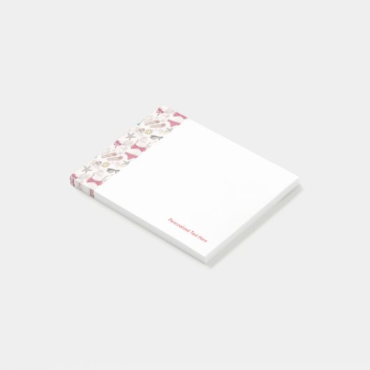 Cute Summer Abstract Pattern Post-it® Notes (Schuin)