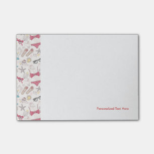 Cute Summer Abstract Pattern Post-it® Notes