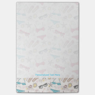 Cute Summer Abstract Pattern Post-it® Notes