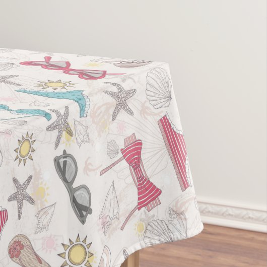 Cute Summer Abstract Pattern Tafelkleed (Voorbeeld)