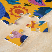 Cute Summer Animals Pattern Puzzle Gift (Côté)