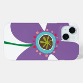 Cute Summer PurpleDaisy Pop Flower Whimsical Fun Case-Mate iPhone Case (Achterkant (horizontaal))