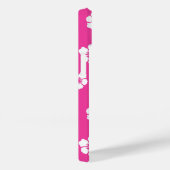 Cute Summer Tropical Hibiscus flower roze Case-Mate iPhone Case (Achterkant / Rechts)