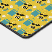 Cute Summer Vacation Elements Desk Mat (Coin)
