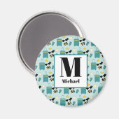 Cute Summer Vacation Elements Magnet (Recto/Verso)