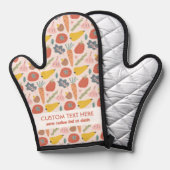 Cute Summer Vegetable Motif Ajouter un texte perso (Recto/Verso)