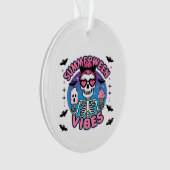Cute Summerween Vibes Skeleton IceCream Summer Vac (devant)