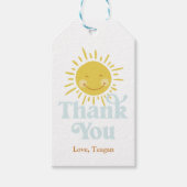 Cute Sun Dank je Cadeaulabel (Voorkant)