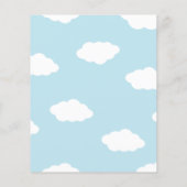 Cute Sun en Rainbow Budget Kinder Afstuderen Invit (Achterkant)