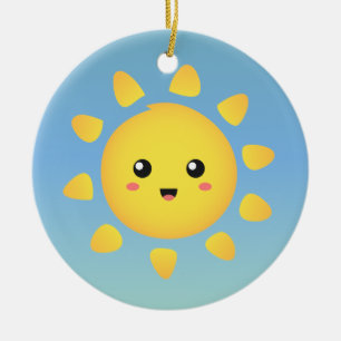 Cute Sun Je bent mijn zonneschijncitaat Keramisch Ornament