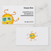 Cute Sun Visitekaartje (Voorkant / Achterkant)