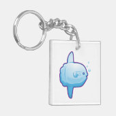 Cute Sunfish Sleutelhanger (Voorkant Links)