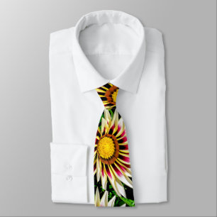 Cute Sunflower Patroon Stropdas