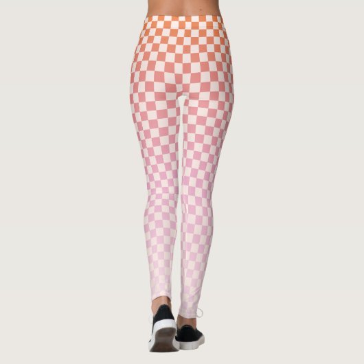 Cute Sunsel Leggings roses (Dos)