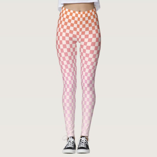 Cute Sunsel Leggings roses (Devant)