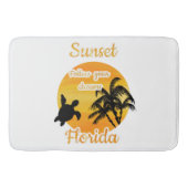 Cute Sunset in Florida Badmat (Voorkant)