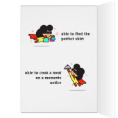 Cute Super Mam Moederdag (Binnen (Links))