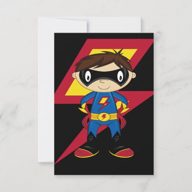 Cute Superheld Boy (Voorkant)
