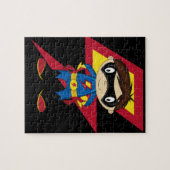 Cute Superheld Boy Legpuzzel (Horizontaal)