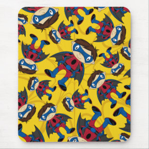 Cute Superheld Boy Pattern Muismat