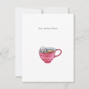 Cute Support Encouragement You've Got This Card. Briefkaart