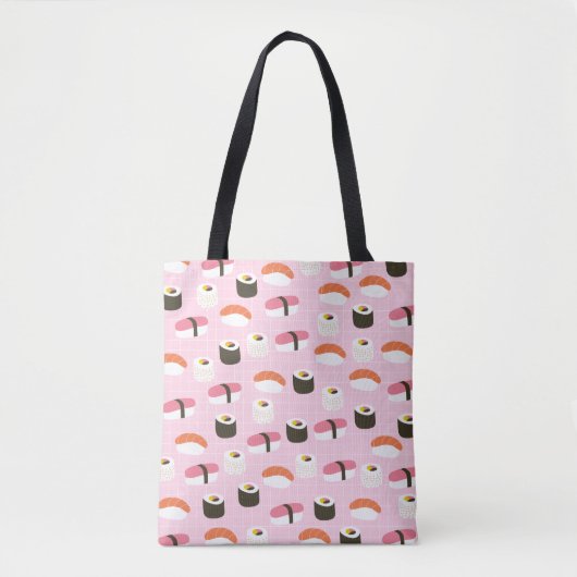Cute Sushi Canvas tas (Voorkant)