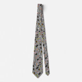 Cute Sushi Characters Pattern Funny Novelty Stropdas (Voorkant)