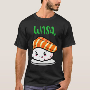 Cute Sushi Couple Apparel Funny Wasa Bae T-shirt