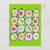 Cute sushi illustratie kunst briefkaart (Voorkant)