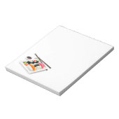 Cute sushi Japans eten Notitieblok (Gedraaid)