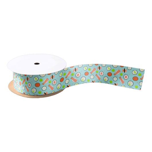 Cute Sushi Pattern Blue Lint (Spoel)
