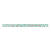 Cute Sushi Pattern Blue Lint (Voorkant)