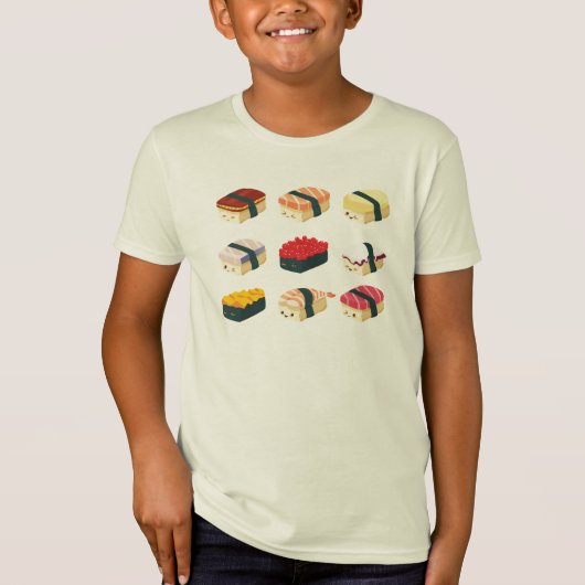 Cute Sushi T-shirt (Voorkant)
