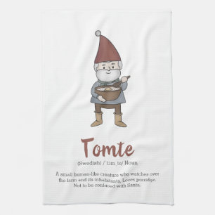 Cute Swedish Tomte Gnome Definition Theedoek