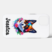 Cute Sweet Corgi Puppy iPhone / coque ipad (Verso (horizontal))