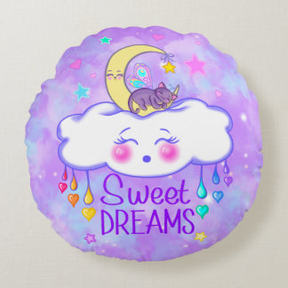Cute Sweet Dreams Kawaii Coussin