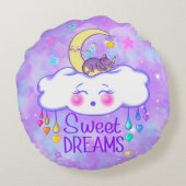 Cute Sweet Dreams Kawaii Coussin (Dos)
