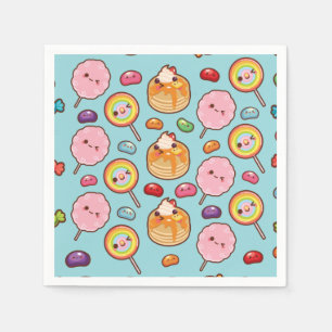 Cute Sweet Kawaii-behandelingen Servet