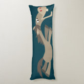 Cute Swift Cartoon Horse Body Pillow Lichaamskussen (Achterkant (Verticaal))
