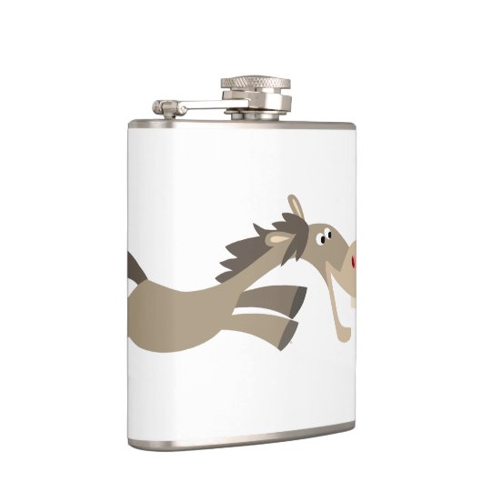 Cute Swift Cartoon Horse Hip Flask Heupfles (Rechts)