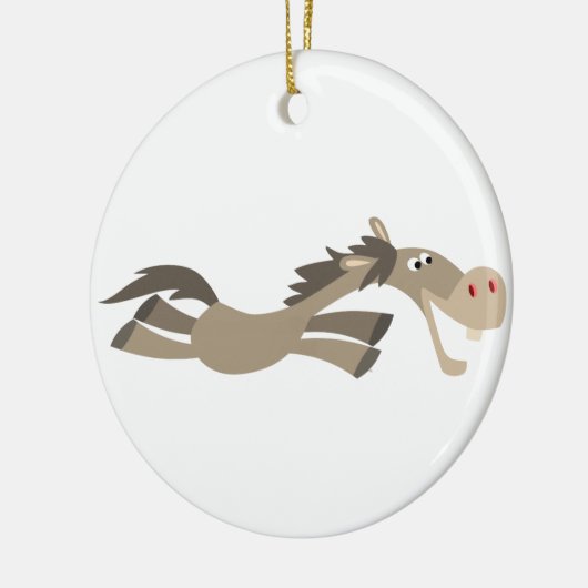 Cute Swift Cartoon Horse Ornament (Links)