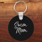 Cute Swimming Mom Mother's Day Gift For Swimmers S Sleutelhanger (Voorkant)