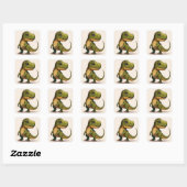 Cute T-Rex Dinosaur Sticker (Vel)