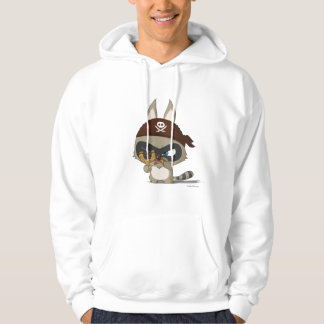 Cute T-shirt Pirate Raccoon Cartoon Character T-sh