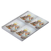 Cute Tabby Chat aquarelle Chats Tabbies Carnet (Côté gauche)