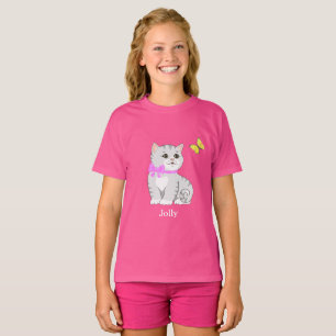 Cute Tabby Kitty Kat T-Shirt