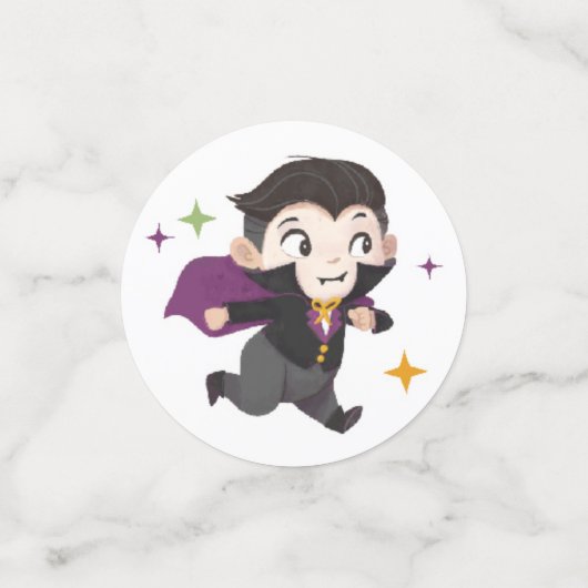 Cute table Halloween Confetti (Petit recto)