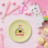 Cute Taco dinsdag Papieren Bordje (Feest)