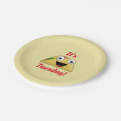 Cute Taco dinsdag Papieren Bordje (Gekanteld)