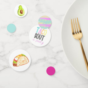 Cute taco Fiesta confetti d'anniversaire pour enfa